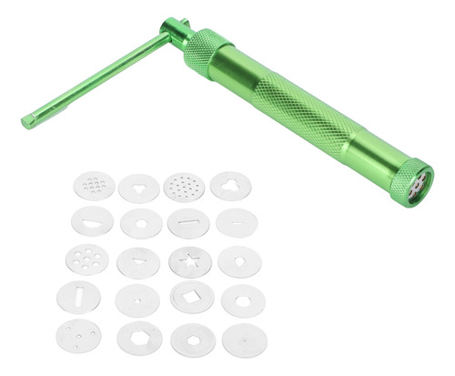 Kit De Exprimidor Giratorio De Acero Inoxidable Con Extrusor