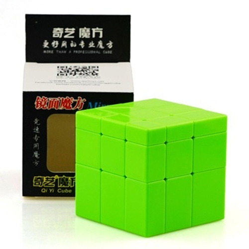 Cubo Rubik Qiyi 3x3 Mirror Magic Cube Stickerless Verde