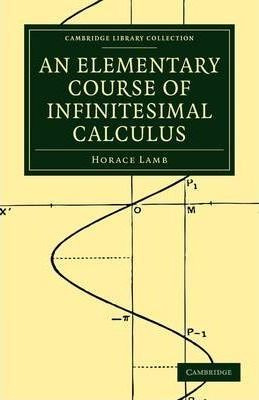 Libro An Elementary Course Of Infinitesimal Calculus - Ho...