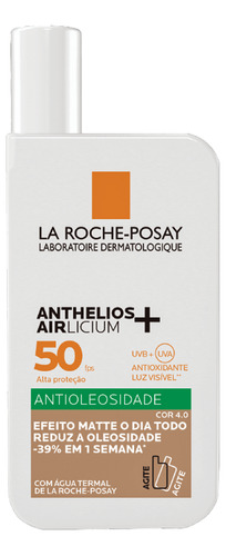 La Roche-posay Anthelios Airlicium Fluido Fps 50 Cor 4.0 - P