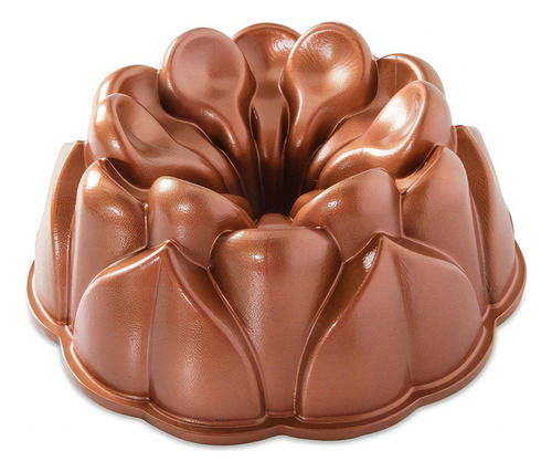 Molde De Pastel Magnolia Aluminio/cobre 2 L Nordicware Color Cobre