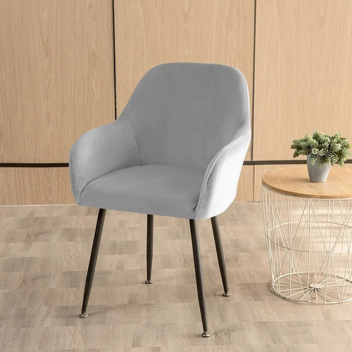 Funda Elástica De Brazo Alto For Silla De Comedor Cubierta