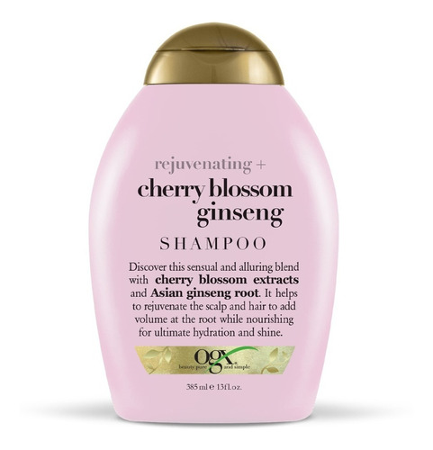 Ogx Shampoo Rejuvenating Cherry Blossom Ginseng 385ml