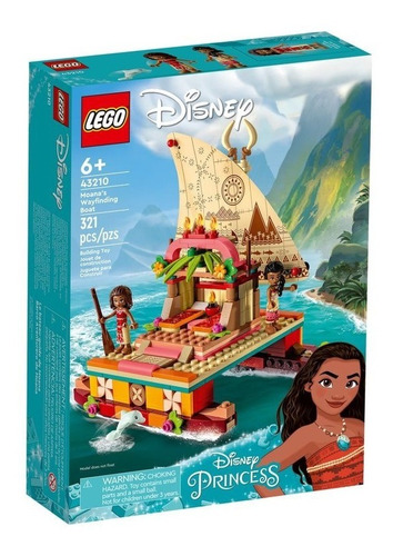 Lego Disney 43210 Barco Aventurero De Vaiana