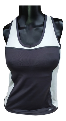 Camiseta Para Tenis Negro Y Blanco Para Dama - Sofibella