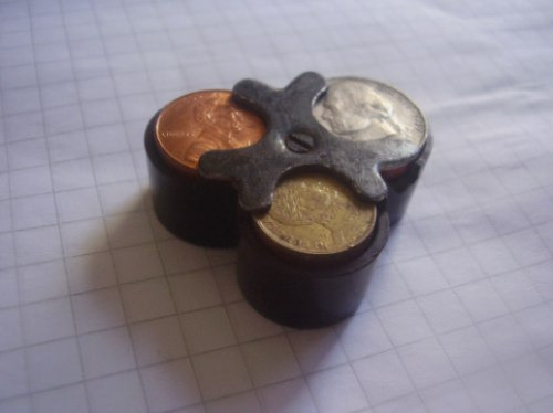 Imagen 2 de 3 de Antiguo Monedero Para Niqueles (baquelita)