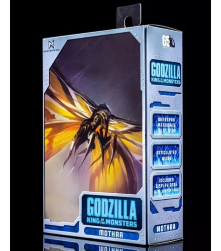 Qs Figura Acción Godzilla Mothra Rodan Neca 2019, Rega