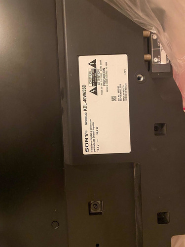 Smart Tv Sony Bravia 40 Pulgadas (Usado)