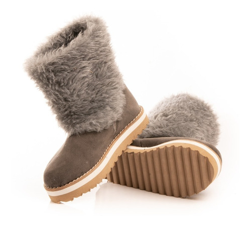 Imagen 4 de 6 de Pantubotas Botas Nena Corderito Livianas Cómodas Timothea