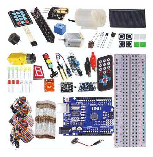 Kit 372 Pçs Robótica Projetos Para Arduino Maker Nf-e