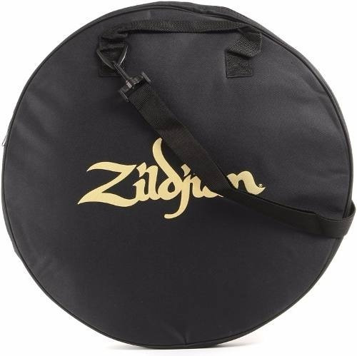 Funda Zildjian P0729 Para Platillos De 20 Pulgadas Deluxe Con Tela Reforzada Color Negra