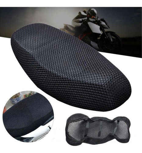 Cubierta De Malla Para Asiento De Motocicleta Protector De