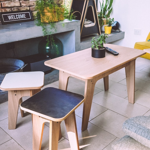 Imagen 4 de 10 de Mesa Ratona Rectangular De Diseño 52x90x50 + Envío Gratis