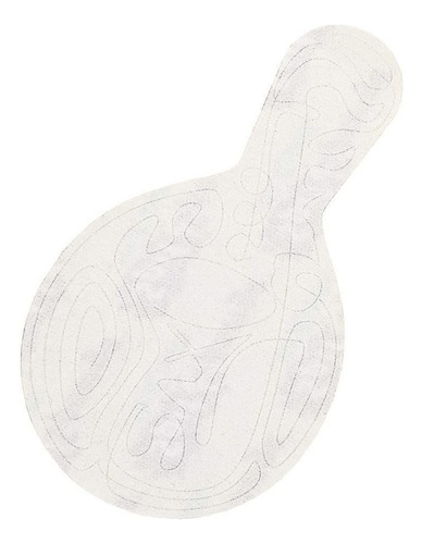 Spit Esponja Saxofón Pad Dryer (1 Pieza) Dual-texture Limpia