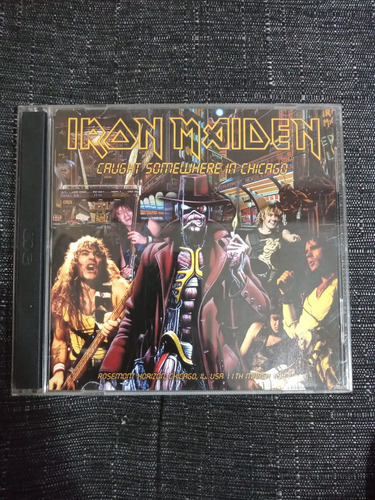 Iron Maiden - Caught Somewhere In Chicago 1987 (2015) (2cd)