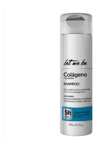  Shampoo Hidratante Colágeno E Elastina 240ml