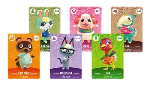 48 Tarjetas Nfc Tarjeta Amiibo De Animal Forest Quinta