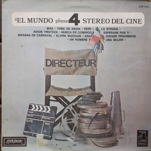 Vinilo El Mundo Stereo Del Cine (phase 4) Varios