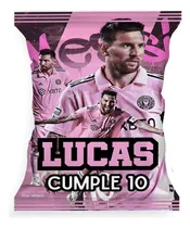 Comprar Bolsitas Golosineras Chips Bags Messi Inter Miami Messi X10