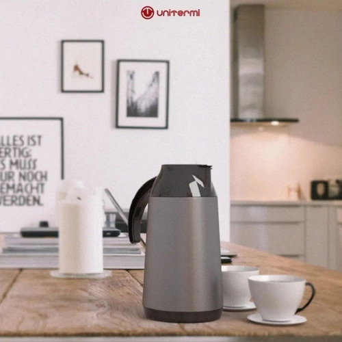 Garrafa Térmica Inox 600ml Berlim Café Leite Água - Unitermi