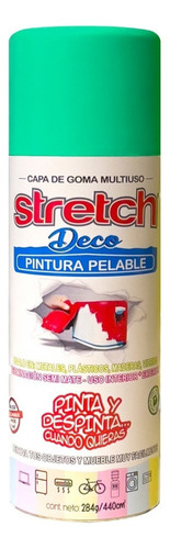 Pintura Aerosol Vinilo Removible Electrodomésticos Stretch Color Aquamarine Semi Mate