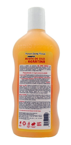 Shampoo Aceite De Oso Y Keratina 550 Ml