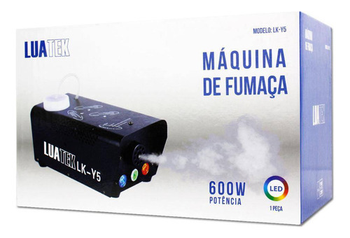 Maquina De Fumaça 600w 3 Leds 220v Luatek Lk-y5