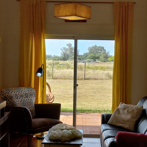 Alquilo Casa Cuchilla Alta En La Chacra Sol, 2km De La Playa