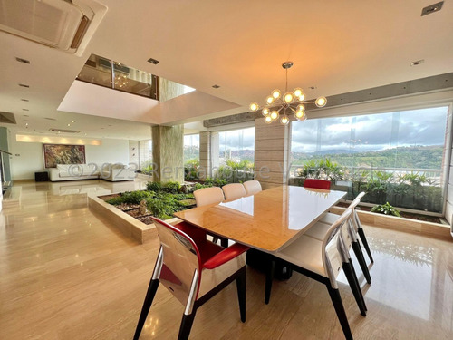 Penthouse De Lujo Y Exclusividad Con Vistas Panorámicas Lomas Del Sol, Caracas. Mo 24-3087