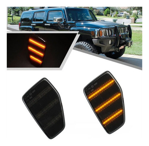 2 Uds T10 Luces Led De Posición Lateral 2006-2010 Hummer H3