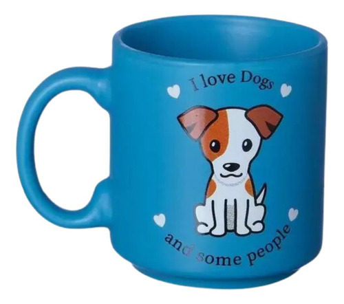 Caneca Mini Tina 100ml I Love Dogs - Zona Criativa