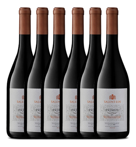 Vino Salentein Primus Pinot Noir X6 Caja Madera 750ml Gobar®