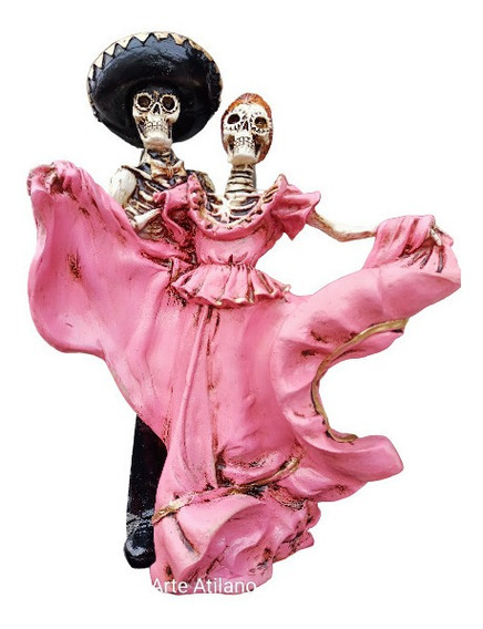 Catrines, Pareja De Catrines Bailarines (tapatíos) De 30 Cm | Meses sin intereses Catrines, Pareja De Catrines Bailarines (tapatíos) De 30 Cm | Meses sin intereses