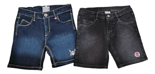 Pantalones Cortos-short Spiderman 2piezas