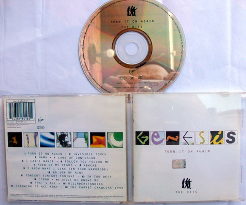 Genesis - Turn It On Again : The Hits / Cd Orig. 1999 Impe 