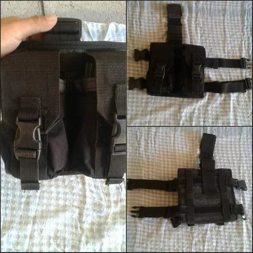 Piernera Portacargadores Arma Leg Magazine Holster + Regalo