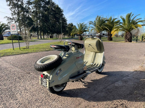 Imagen 3 de 4 de Moto Siambretta Siam De Luxe 125cc Excelente Estado.
