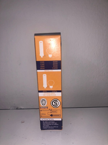 Imagen 2 de 5 de Dulux D 13w 4200k 2 Pines Bte