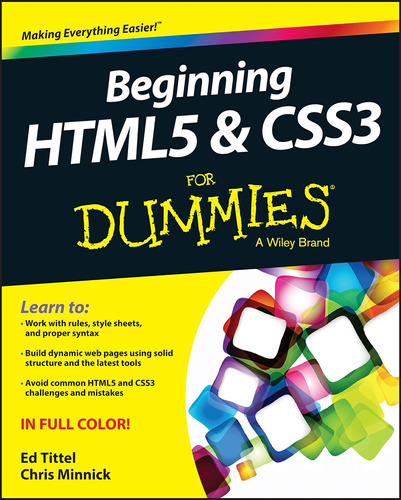 Libro Beginning Html5 And Css3 For Dummies, En Ingles