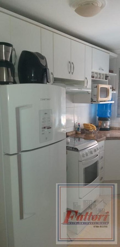 Imagem 3 de 8 de Apartamento Para Venda Em Itatiba, Condomínio Residencial Beija-flor, 3 Dormitórios, 1 Banheiro, 1 Vaga - Ap0115_2-1579576
