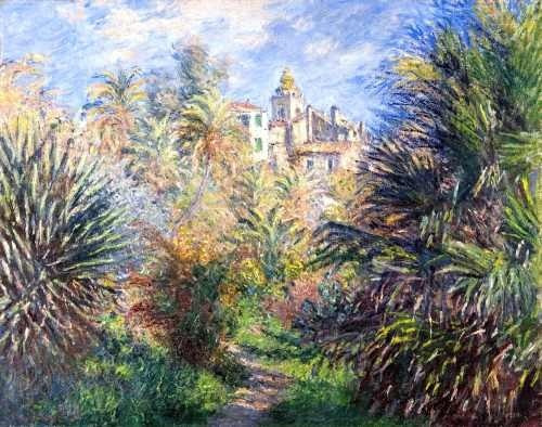 Claude Monet - Jardines En Villa Moreno - Lámina 45x30 Cm.