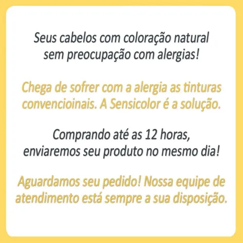 Kit 2 Tinturas Sensicolor Hipoalergénica 3.0 Café Oscuro
