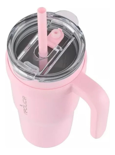Termo Reduce 24oz / 710 Ml Vaso Acero Inoxidable. Color Rosa Vaso Cold1