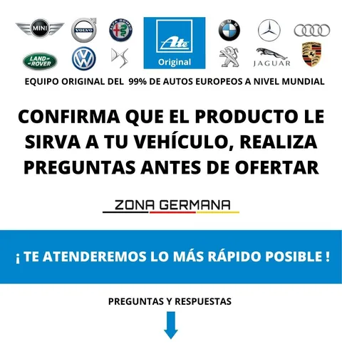 Pastillas Freno Bmw X1 18d 20i 25i F48 + Sensor Original Ate