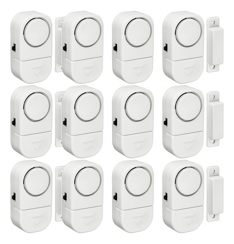 Kit - 15 Alarme De Porta Com Sensor