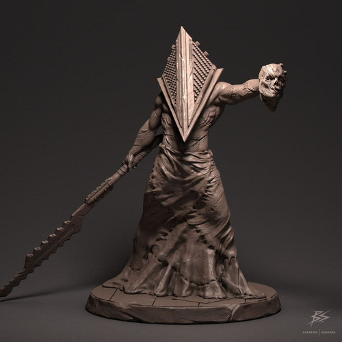 Archivo Stl Impresión 3d - Silent Hill - Pyramid Head Hq