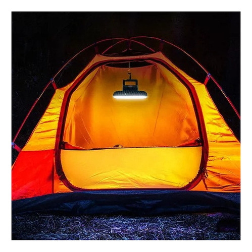 . Ventilador Recargable Carpa De Viaje Linterna Led Portátil