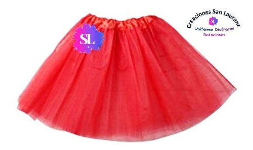 Tutus De Colores Niñas  Tul Y Satin Envio Inmediato