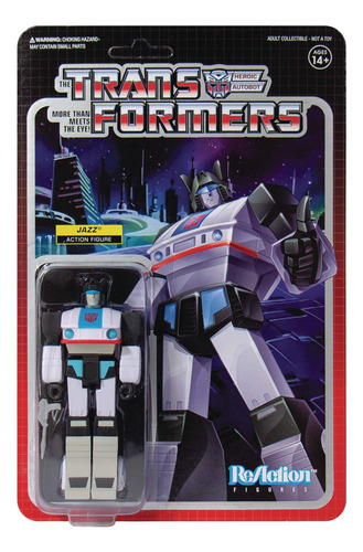 Transformers: Figura De Reaccin De Jazz