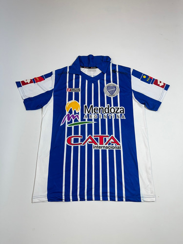 Camiseta Godoy Cruz Mendoza Lotto Azul 2009 Utileria Piñera (Usado)